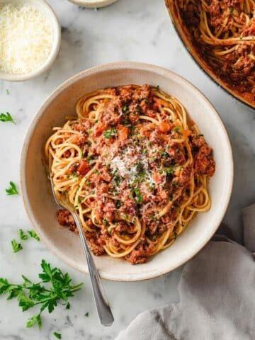 Classic Pasta Bolognese Recipe