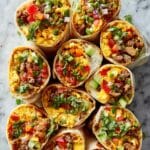 Homemade Breakfast Burrito Recipe