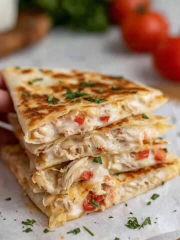 Crockpot Chicken Quesadillas Recipe