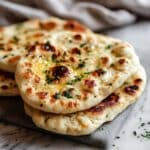 The Best Easy Garlic Naan Bread Recipe