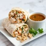 Crunchy Thai Chicken Salad Wraps Recipe