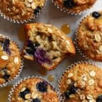 Healthy Blueberry Breakfast Muffins Recipe