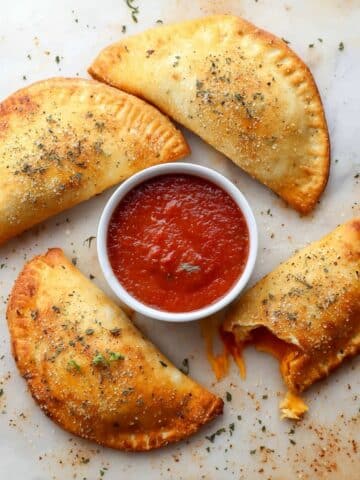 Cheesy Vegetable Pizza Pockets Recipe