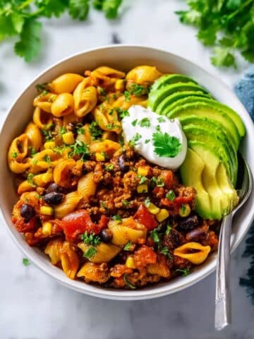 One Pot Taco Pasta Recipe