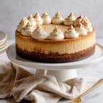 Better-than-Pie Pumpkin Cheesecake with Gingersnap Crust Recipe