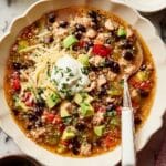 Southwest Turkey & Quinoa Soup Recipe