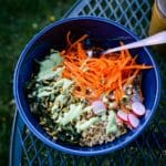 Anything-Goes Kale Salad with Green Tahini Dressing Recipe