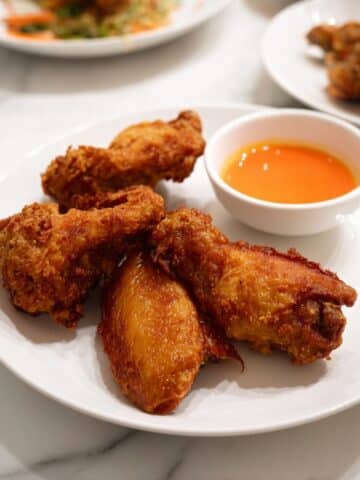 Chinese-Style Fried Chicken Wings Recipe