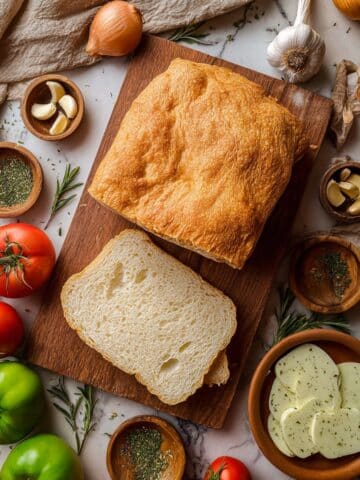Herb Garlic Bread in a Bread Machine Recipe