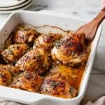 Honey Mustard Baked Chicken Thighs Recipe