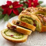 Pistachio Babka Wreath Recipe
