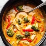 Slow Cooker Thai-Inspired Red Curry with Chicken Recipe