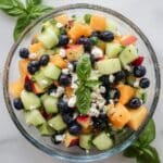 Blueberry Peach Feta Salad Recipe