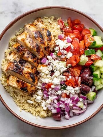Greek Chicken Bowl Recipe