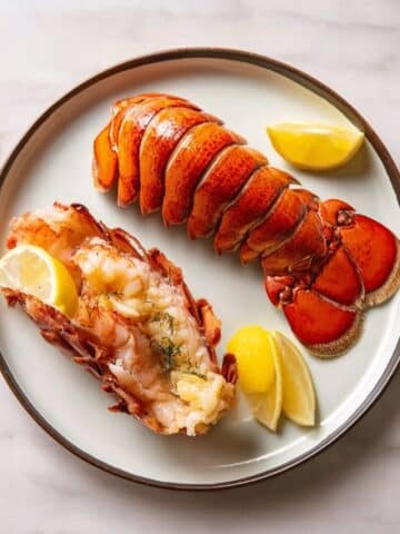 Grilled Lobster Tails with Lemon, Garlic, and Paprika Recipe