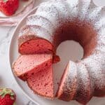 Strawberry Cream Cheese Pound Cake Recipe