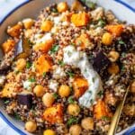 Easy Chickpea Shawarma Bowl with Roasted Vegetables Recipe
