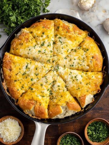 Cheesy Garlic Focaccia Bread Recipe