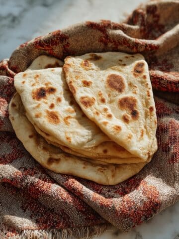 Aghroum N’Thajin: Homemade Barley Flour Flatbread Recipe