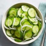 Crisp Marinated Cucumbers Recipe