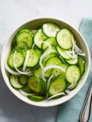 Crisp Marinated Cucumbers Recipe