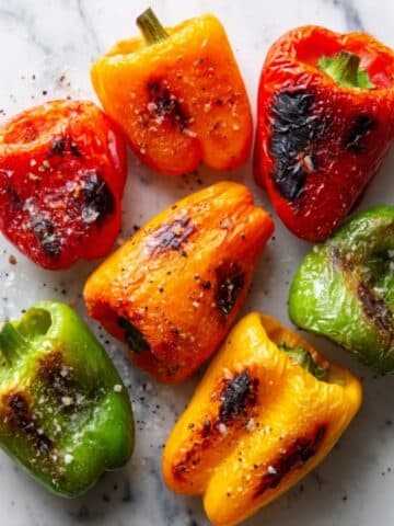Crunchy Raw Bell Pepper Slices: The Perfect Fresh Snack or Side Dish Recipe