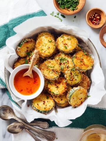 Baked Zucchini Chips Recipe