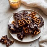 Salted Caramel Chocolate Pretzel Bars Recipe
