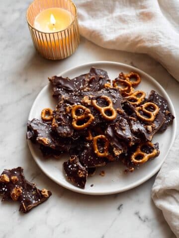 Salted Caramel Chocolate Pretzel Bars Recipe