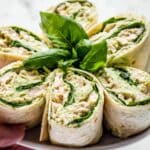 Simple Pesto Chicken Salad - 3 Ingredients Recipe