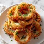 Jalapeño Popper Stuffed Onion Rings Recipe