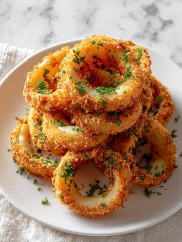 Jalapeño Popper Stuffed Onion Rings Recipe