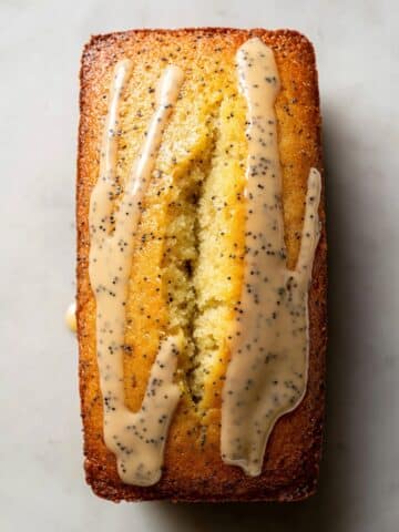 Lemon & Poppy Seed Loaf Cake Recipe