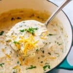 Keto White Chicken Chili Recipe
