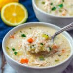 Avgolemono: Greek Lemon Chicken Soup Recipe