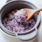 Korean Purple Rice in a Rice Cooker Recipe