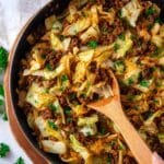 Ground Beef and Cabbage Skillet in 20 Minutes Recipe