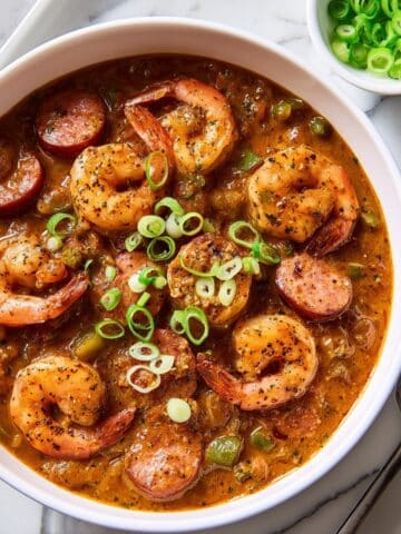 Shrimp & Sausage Gumbo Recipe