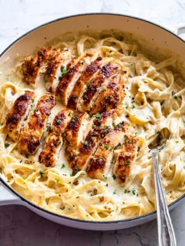 Chicken Alfredo with Fettuccine Recipe