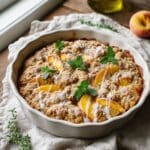 Easy Peach Cobbler Bars Recipe