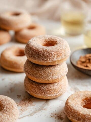 Baked Apple Cider Mochi Donuts Recipe