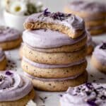 London Fog Cookies with Lavender Cream Cheese Frosting Recipe
