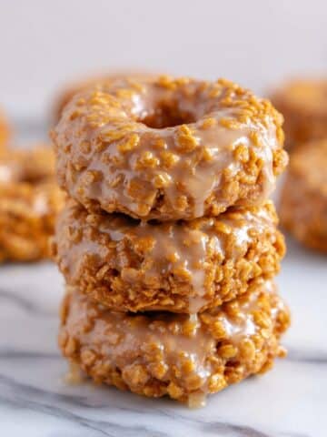 Pumpkin Rice Krispie Donuts Recipe