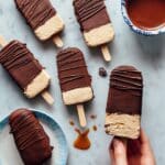 Chocolate Peanut Butter Vegan Ice Cream Bars Recipe