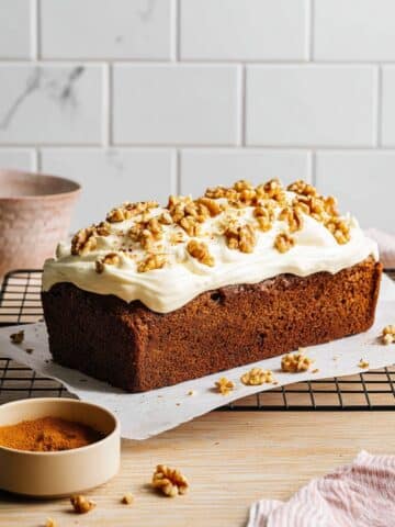 One-Bowl Healthy Carrot Cake Recipe