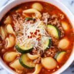Minestrone Soup with Sausage Recipe