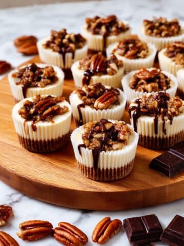 Mini Turtle Cheesecakes Recipe