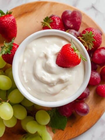 Easy Cream Cheese Fruit Dip Recipe