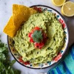 Creamy Cilantro Lime Guacamole with a Kick Recipe