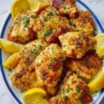 Yogurt-Marinated Roasted Chicken with Lemon and Herbs Recipe